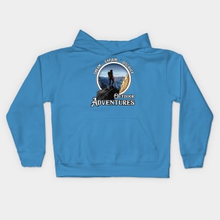 Outdoor Adventures - Hiking in Color 002 Kids Hoodie